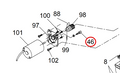 SP KIT SHEATH ADJUSTMENT SCREW M6(X10)