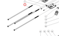 SP KIT TIE ROD TE M6X295(X10)