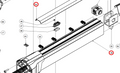 SP TUBE AND FRONT COVER BT/AC B25