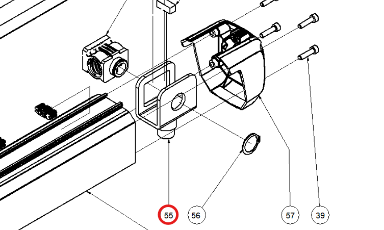 SP x2 PHOBOS BT/AC B JOINT FOR SCREW NUT