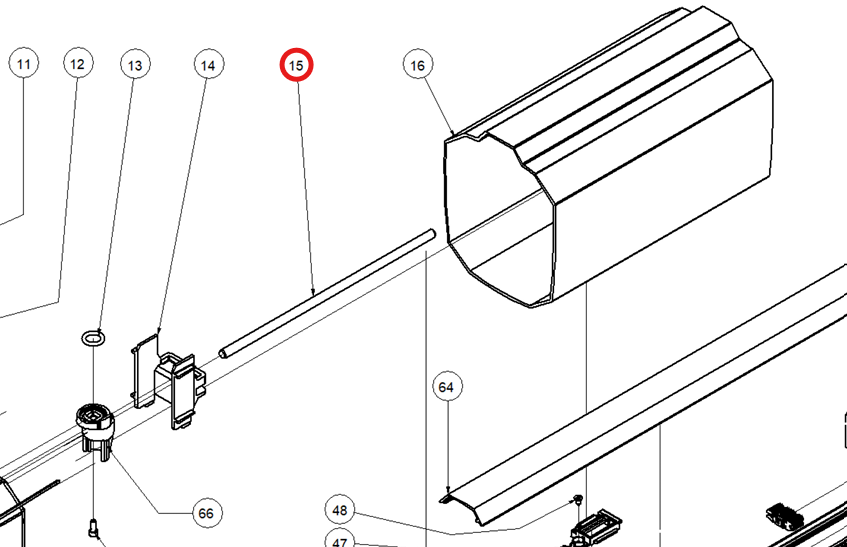 SP x5 PHOBOS BT/AC B UNLOCKING ROD