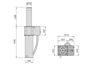XPASS B 330/1200 BODY LI